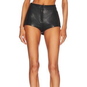 LAMARQUE Annaise Leather Shorts